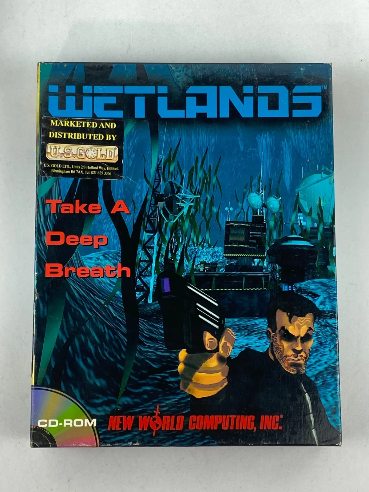 Wetlands (PC 1996) Big Box PC CD ROM windows 95 Computer In Box Game