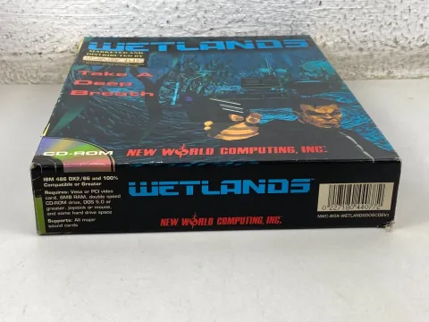 Wetlands (PC 1996) Big Box PC CD ROM windows 95 Computer In Box Game