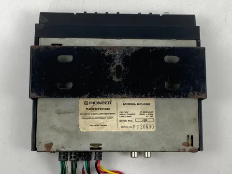 Pioneer BP 650 Amplifier Equalizer Mustang Saleen Roush Cobra 1990s