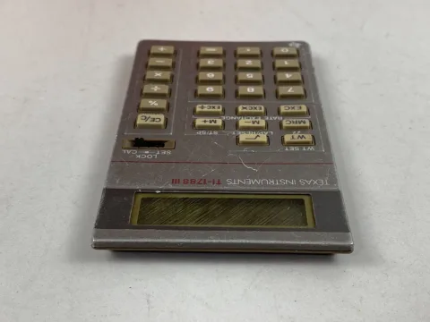 Texas Instruments TI-1788 III LCD Calculator 1985