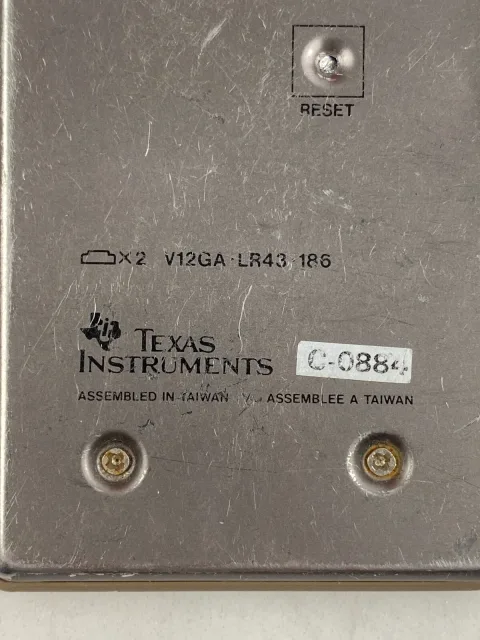 Texas Instruments TI-1788 III LCD Calculator 1985