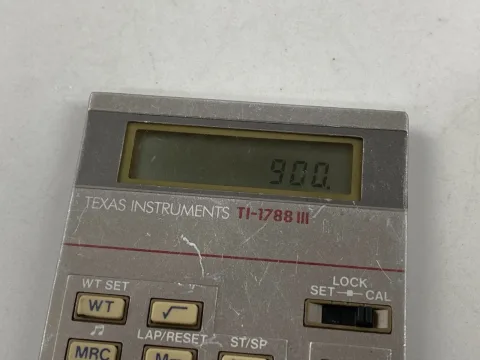 Texas Instruments TI-1788 III LCD Calculator 1985