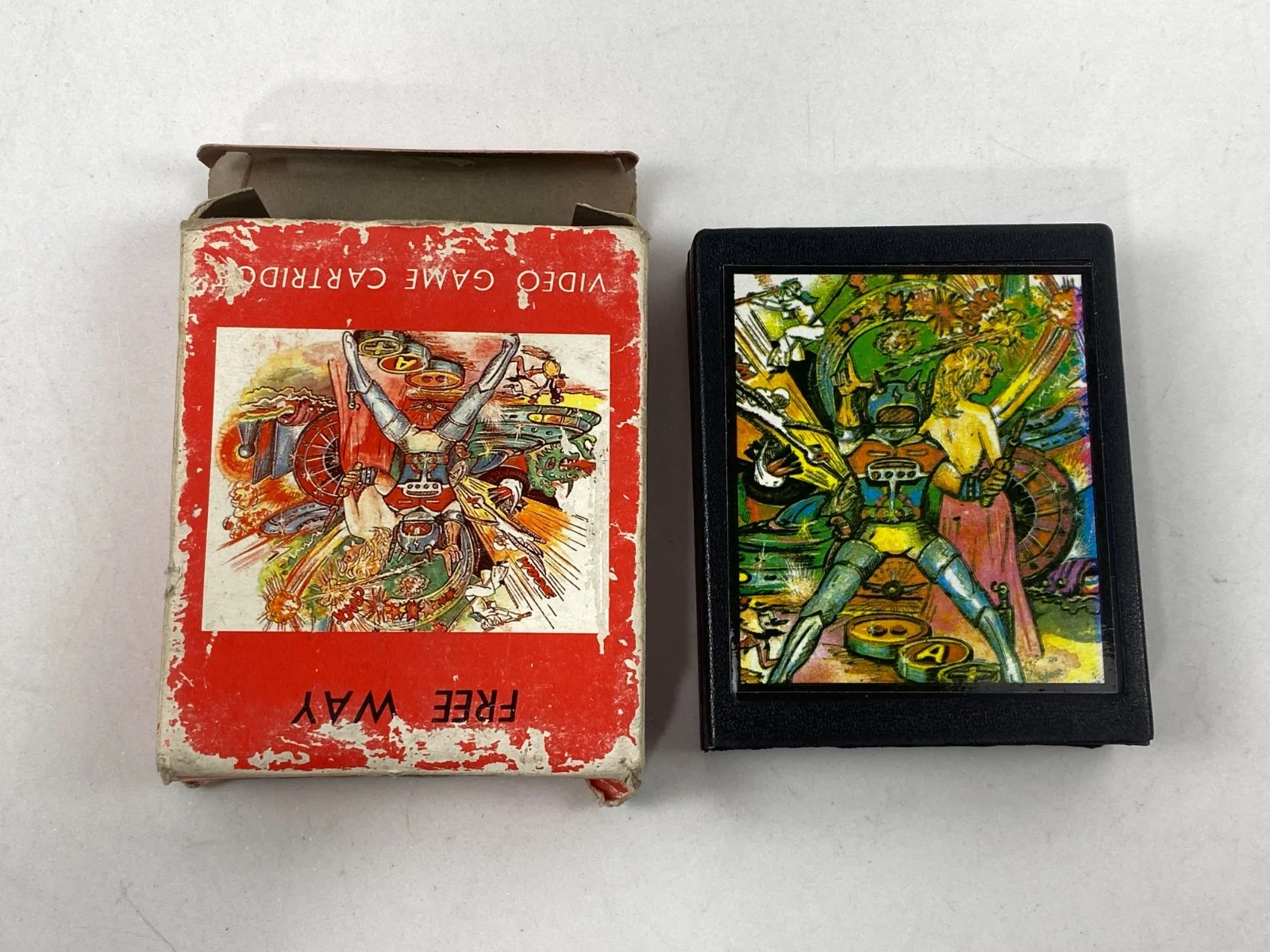 Atari 2600 Compatible Ultra Free Way Game Taiwan