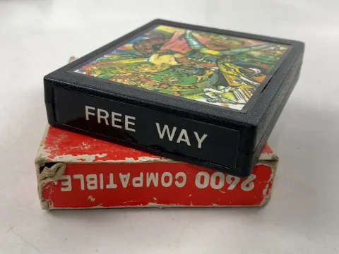 Atari 2600 Compatible Ultra Free Way Game Taiwan