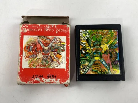 Atari 2600 Compatible Ultra Free Way Game Taiwan