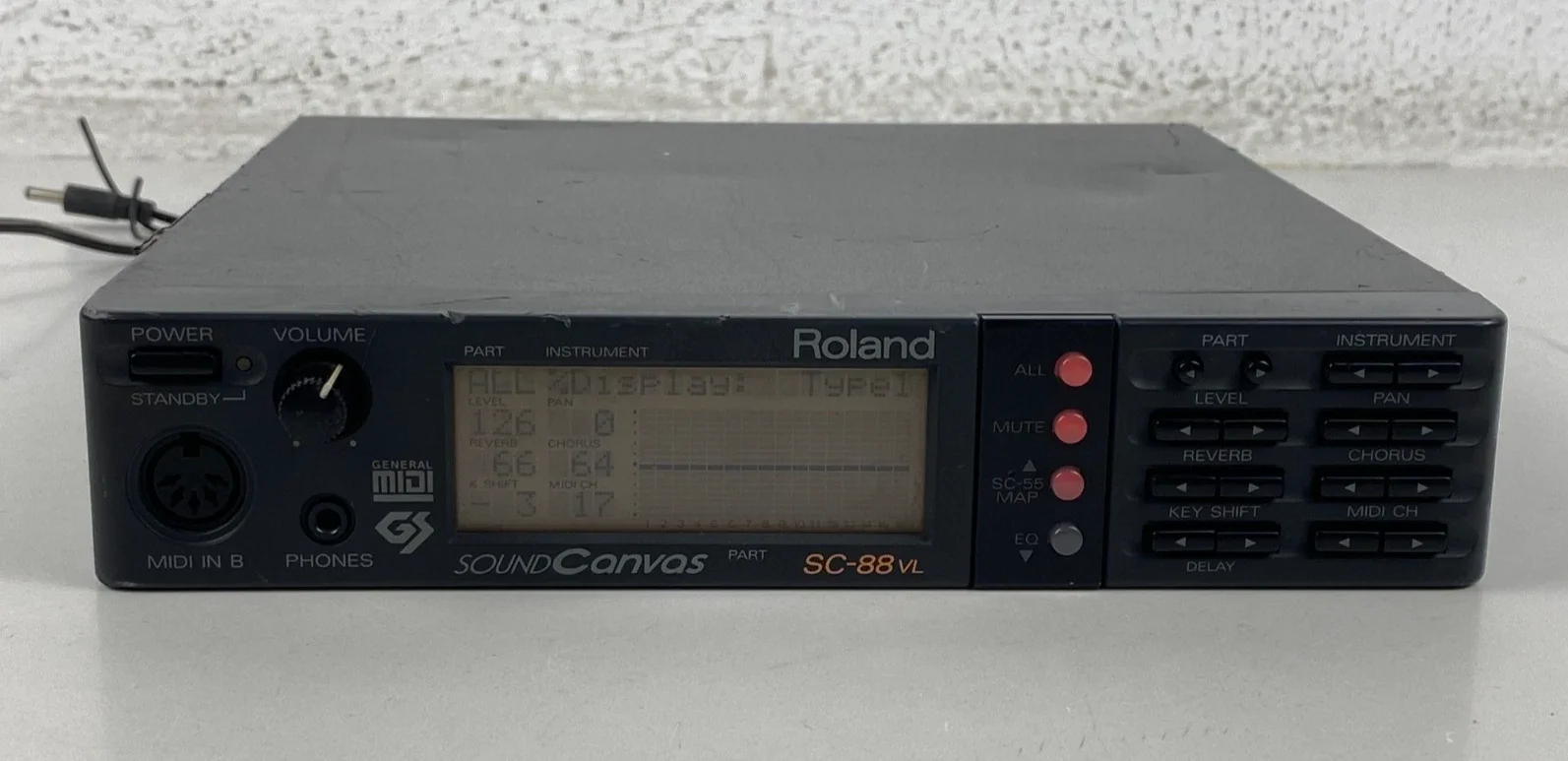 Roland SC-88VL Resoldered SC88 Sound Canvas Midi Sound Module