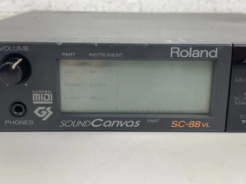 Roland SC-88VL Resoldered SC88 Sound Canvas Midi Sound Module