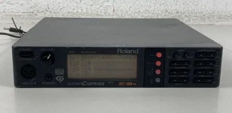 Roland SC-88VL Resoldered SC88 Sound Canvas Midi Sound Module