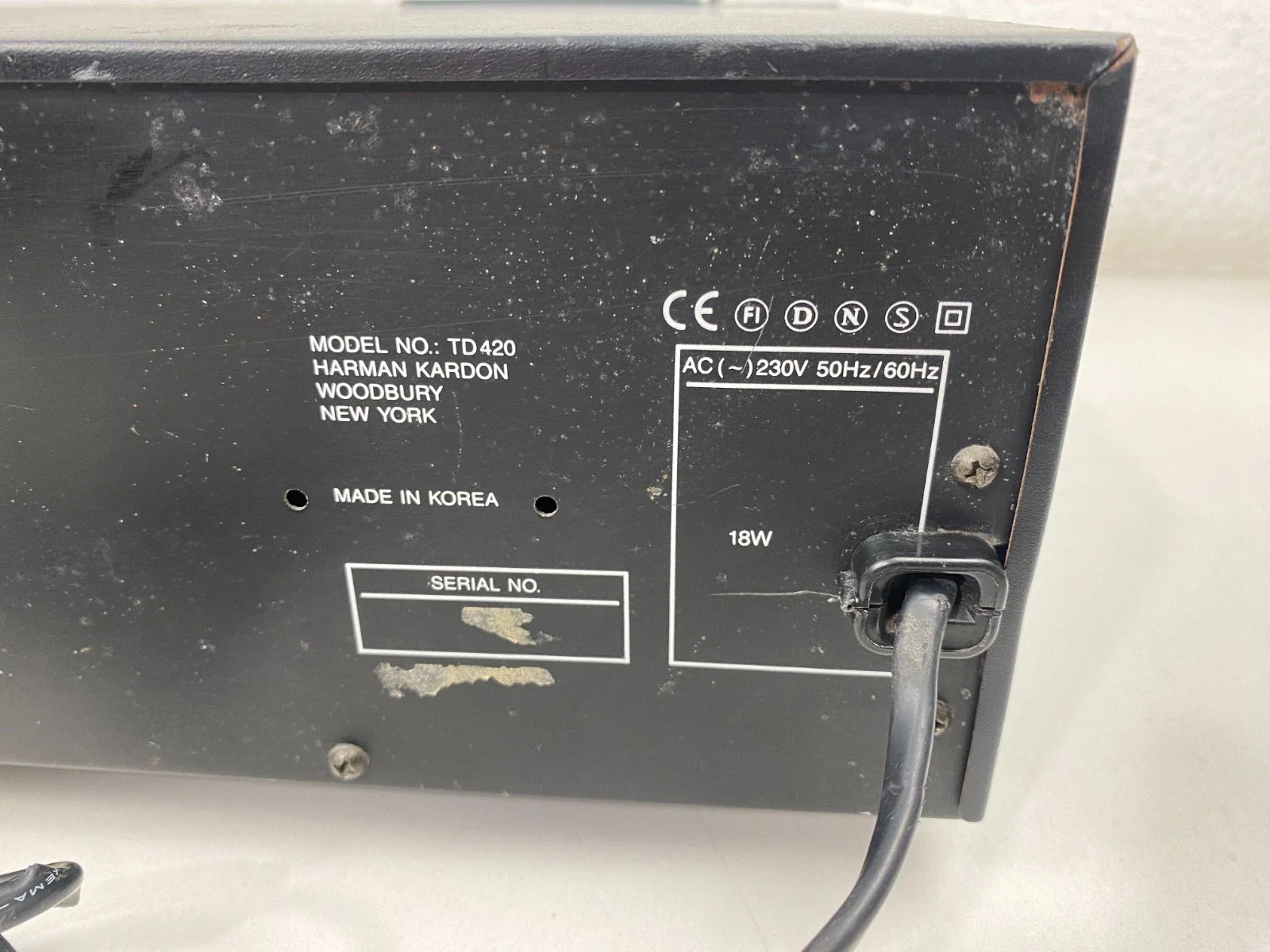 Harman Kardon TD 420 Cassette Deck